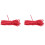 2X Wire Wrap 1Mm Dia Rote Schrumpfschlauch 4 Meter 1