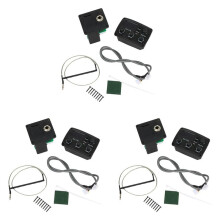 3X KLT-17A Przedwzmacniacz do Gitary Akustycznej z Cyfrowym Tunerem Proceding Tuner 3-Pasmowy Korektor EQ z Tunerem Gitarowym