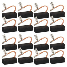 16PCS Carbon Brush Compatible for DWP611 Cable 450 Router, Replacement for DWP611PK, A27343 (6X9X19.5 Mm)