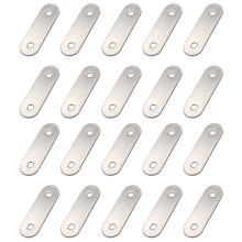50mmx16mm Rak Reparation Förbindning Lagringsplatta Plattfäste 20St