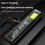 LED Keychain Flashlight Rechargeable 550LM Portable  Torch Pocket Lantern Flood Work Light Magnet for Emergency 6