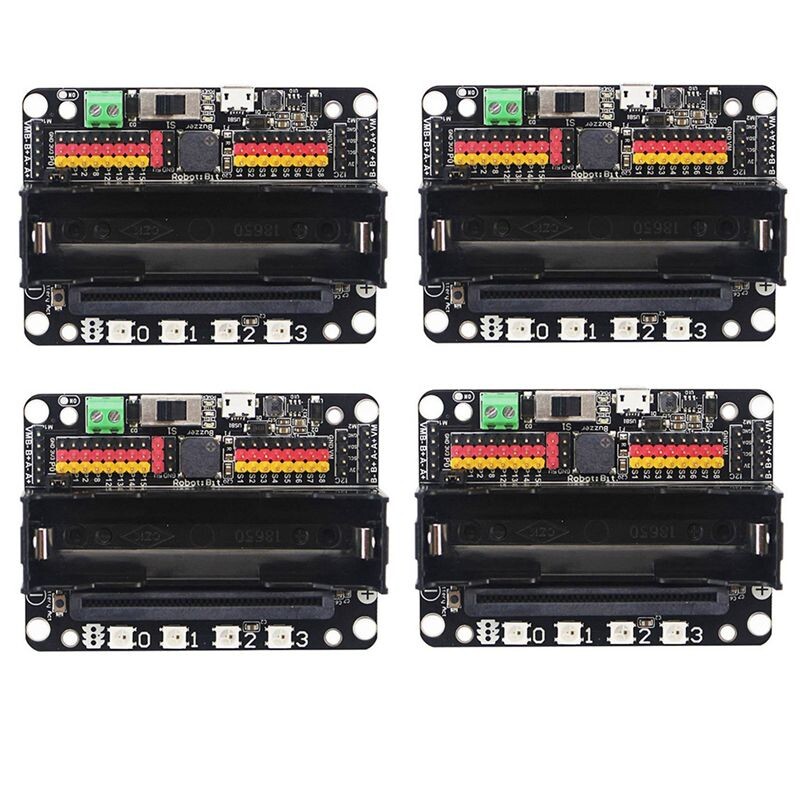 4X Micro: Bit Expansion Board Robotbit V2.0 Supports Makecode Offline ...
