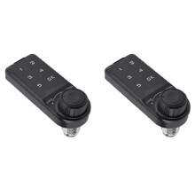 2X Combination Lock, Door Access Digital Electronic Security Cabinet Coded Locker Contact Keypad Password Key Access -A