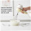 Handmixer, 3-Speed Handheld Cordless Cute Electric Whisk with 2 , Detachable Automatic Egg Beater 5