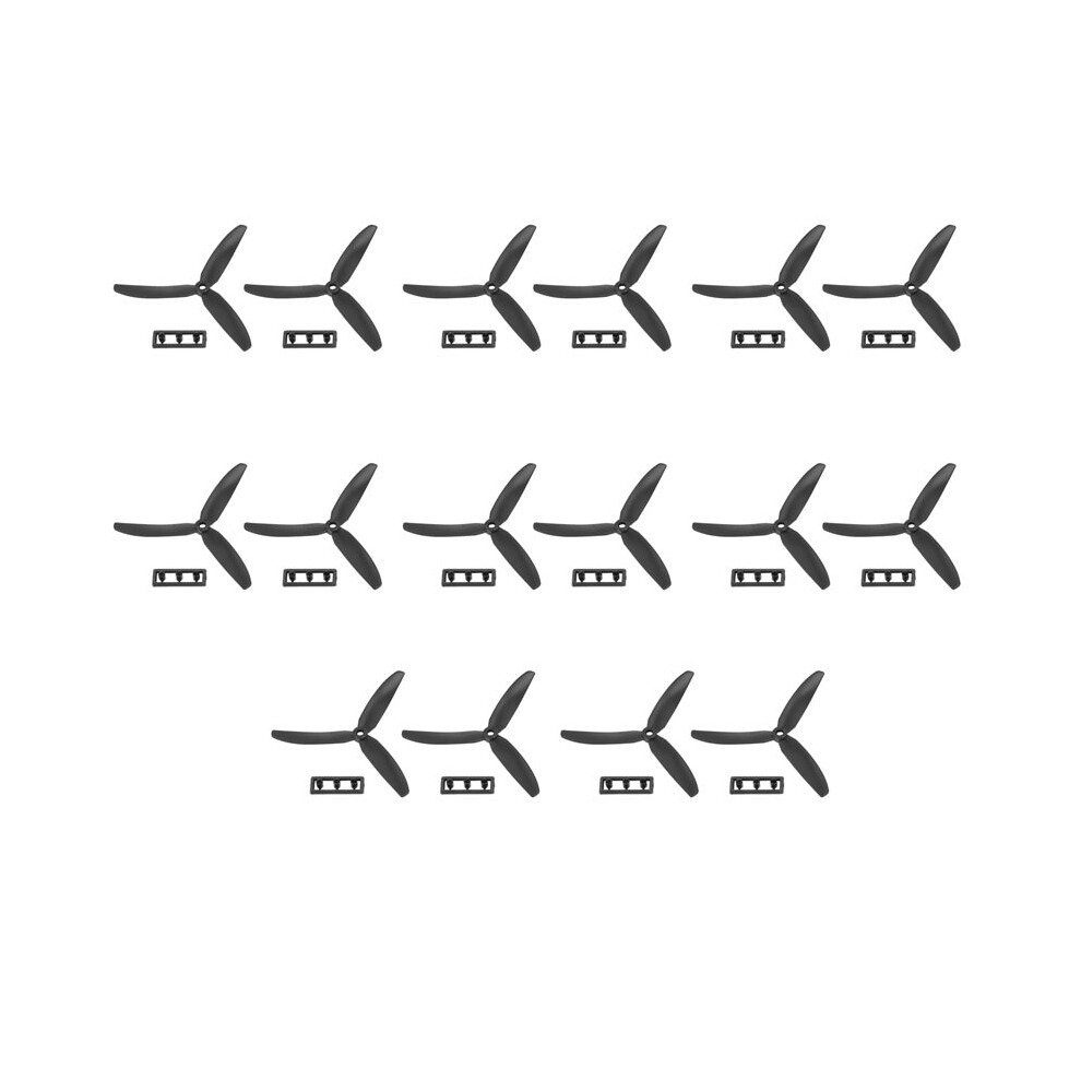 Photos - Other Transmission Components 8 Pair 5030 3-Blades Direct Drive Propeller Prop CW/CCW for RC Airplane Aircraft (Black)