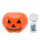 Halloween Inflatable Pumpkin Light43cm PVC 1