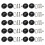 20Set 64X18mm Luggage Suitcase / Inline Outdoor Skate Replacement Wheels Black 1