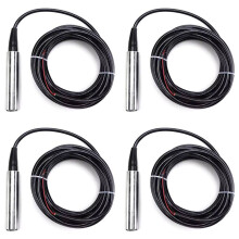 4X Level Sensor TL‑136 Liquid Level Transmitter Water Level Sensor Detector 24VDC 4‑20mA Output Liquid Level Transmitter