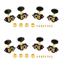 4x 4R4L Vintage Open Gear Ukulele 4 String Guitar Tuning Pegs Keys Tuners Machine Guitar Accessory