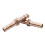 15 Pcs Gold Tone Brass Straight Hose Connector Joiner 5