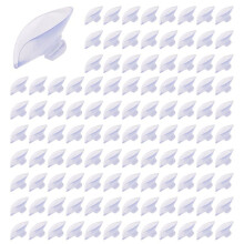 1000Pcs 40Mm Clear Suction Cup Sucker Mushroom Suction Cup Suction