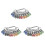 30PCS 1/4 Inch Hex Shank Screwdriver Bits Holder Extension Bar Keychain Screw Adapter Drill Drill Bits Holder (5 Colors) 1