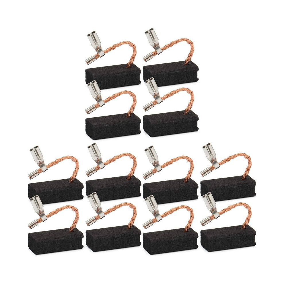 12Pcs Carbon Brush Compatible For Dwp611 Cable 450 Router, Replacement For Dwp611pk, A27343 (6X9x19.5 Mm) 6031666988245