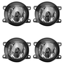 2 Pair for Explorer 11-15 Focus 08-14 Mustang 05-14 Ranger 05-11 Front Bumper Fog Light Lamp Front Driving Light