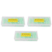 300Pcs Oval Soft Luminous Fishing Beads Sea Fishing Lure Floating Float Tackles