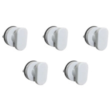 5X Sucker Handle Door Fridge Drawer Bathroom Suction Cup Wall Mounted Handrail Grip Tub Shower Handle