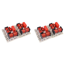 4Pcs 150W 3 Way Audio Speaker Crossover Treble + Midrange + Bass Crossover Speakers Filter Frequency Divider 1000 5000Hz