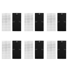 12Pack Air Purifier Filter for HRF201B,Replacement U HEPA Filter for FRF102B& Filter U,HRF201B,HHT290