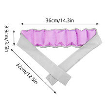 (Purple) Cooling Neck Wrap for Summer & Pets, Ice Effect Scarf