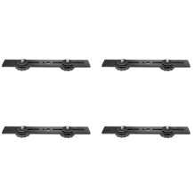 4Stück 8 Zoll Stativ Halterung mit Dual Kamera Halterung mit 1/4 Schraube für DSLR Kamera ZubehöR für Stereoskopische 3D Fotografie
