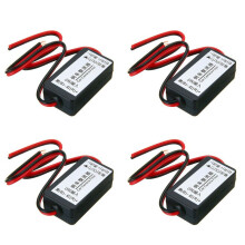 4X 12V Power Relay Capacitor Filter Rectifier for Car Rear View Backup Camera