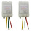 2X 1-480Min Timer Adjustable Disconnect Delay Controller AC110V 220V Power- Delay OFF Relay  7A Voltage Output B 1