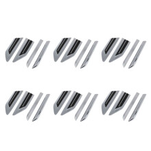 24x for 2016 2017 2018 Mk2 Door Side Wing Emblem Badge Sticker Trim