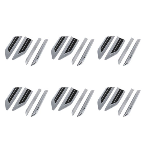 24x for 2016 2017 2018  Mk2 Door Side Wing Emblem Badge Sticker Trim 1