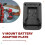 For  18V-21V Battery to V-Type Solar Panel Converter PD100W Fast Charging High-Efficiency Lighting 4
