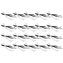 2000 Pcs Sewing Elastic Band Cord with Adjustable Buckle Stretchy Mask Earloop Lanyard Earmuff Rope DIY Making Supplies