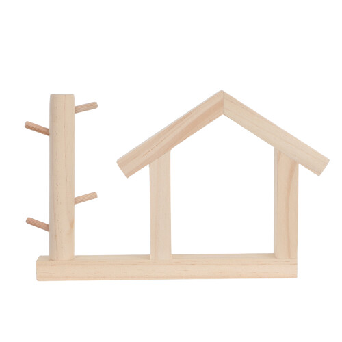 Schakelaarframe Huisvorm En Sleutelhouder, Decoratief