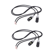4 x White LED Motorcycle & Car License Plate Bolt Light