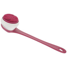 Electric Back Scrubber with Long Handle Rechargeable Body Brush for Shower Exfoliation and Deep Cleansing