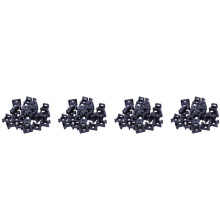 Screw Halterung Sättel Basen Kabelbinder Halterung 23mmx16mm 120 Stück Schwarz