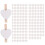 5X Small  Pinces À Linge en Bois / Pinces Décoratives avec Coeurs, Blanc 1