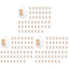 150 STUKS Enkele Cupcake Dozen Witte Individuele Cupcake Carrier Houders met Venster Inserts voor Bakkerij Wrapping Packaging