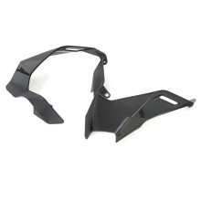 Motorcycle Windshield Side Panel Cover Topteng Upper Deflector for CRF1100L CRF1100 Africa Twin 2024-2025 Black