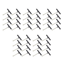 40 Stuks Schaatsen Veters Skate Aanscherping Tool Schaatsen Lace Tightener Hockey Skate Kant Trampoline Tool