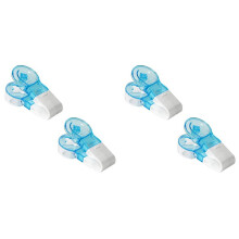 4St Bärbar Pill Taker, Pill Dispenser Tablet Bärare, Portable Pill Taker Remover, Pill Cutter för Små Piller