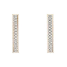 2X Bohemian Dining Table Runner - Jute Burlap Natural Table Runner 72 Inches Long, Farmhouse Style Braided Table Runner