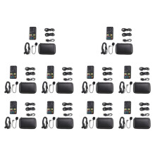 10X Voice Changer Handmikrofon Voice Changer mit Sound Multifunktionale Effektmaschine für Telefon// (I9)