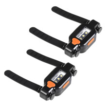 2X Neueste Elektronische LED Angel Rute Sensor Licht Schwerkraft Induktions Lampe Fisch Biss Sound Alarm Glocke für Nacht Angeln