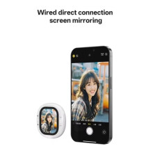 Specchio Magnetico per Selfie, Schermo per Selfie, Schermo per Influencer, Schermo Divisore per Lo Schermo del Telefono