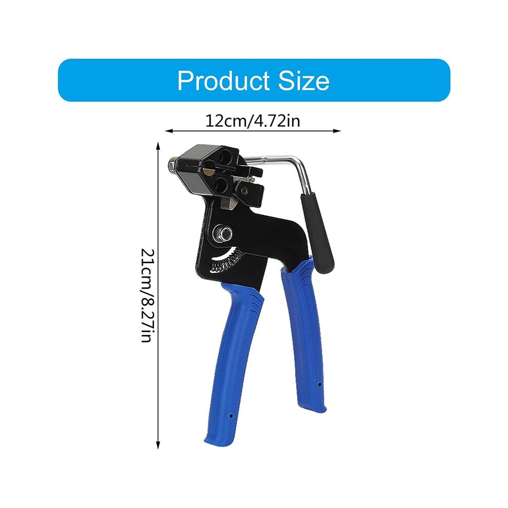 Multifunctional Cable Tie And Tensioning And Cutting Tool Cable Tie Pliers For Nylon Cable Tie Or Fasteners 4711631914784
