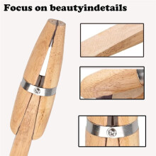 Ringklemme Aus Holz, 2er-Packung Schmuckzange & Werkzeug Vielseitiges Schmuckwerkzeug für Sicheren Halt Von Ringen und Bändern