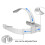 Strap for  Quest 2 VR Headset, Replacement  Strap for Meta Quest 2 VR Headband Strap with Joystick Caps A 6