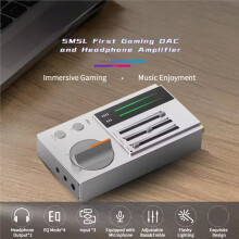 R1 Gaming DAC & Headphone Amplifier Small Size Great Power with Technical Excellence & Stability Black