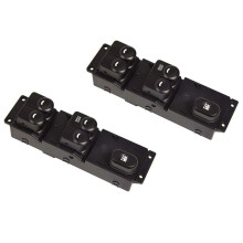 2X Interruptor de Vidro Elétrico Dianteiro Esquerdo do Carro 93570-1R101 para Accent 13-17