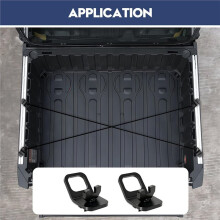 Lock and Ride Max D-Rings Set 2889620 2890894 for Ranger Xpedition 2024 2025 Anchor Points Accessories