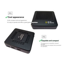 G11 Pro Retro Game Console Wireless Gamepad 4K HD TV com Dois Controles 128G 40000+ Jogos para N64/PSP Plug EUA
